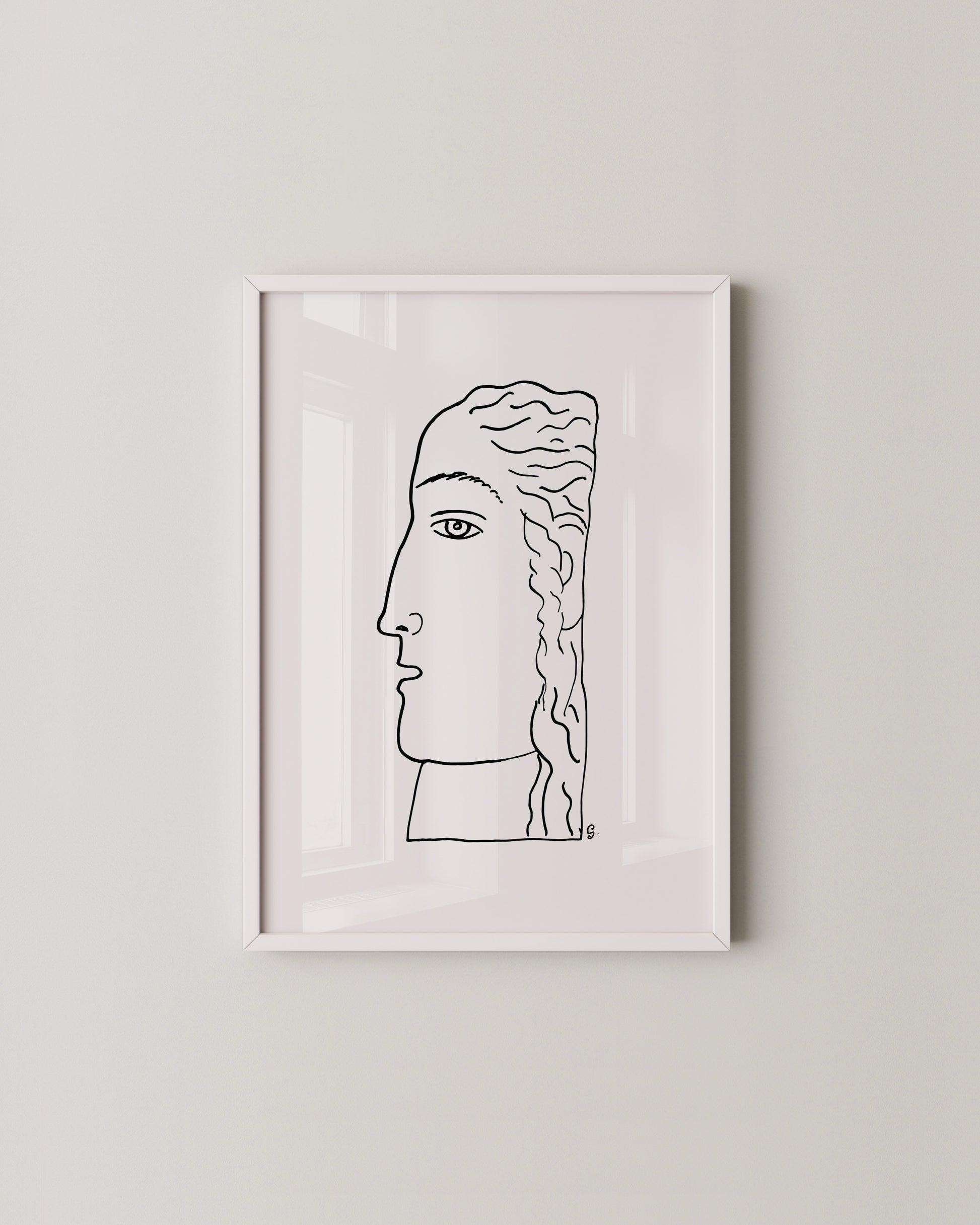 Profile Study Print- Wall Art -Paperhus- Printable wall art - Instant downloads - DIY home decor -Paperhus