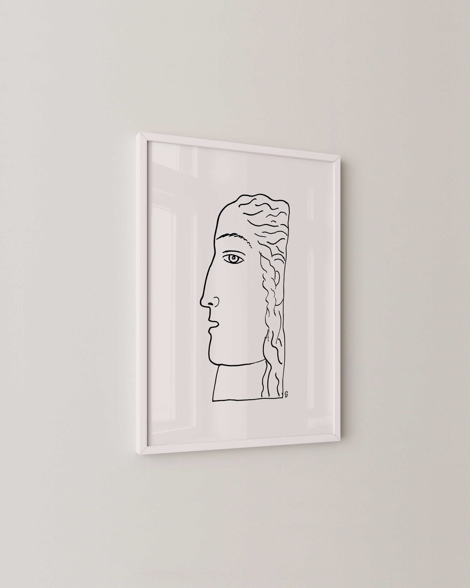 Profile Study Print- Wall Art -Paperhus- Printable wall art - Instant downloads - DIY home decor -Paperhus
