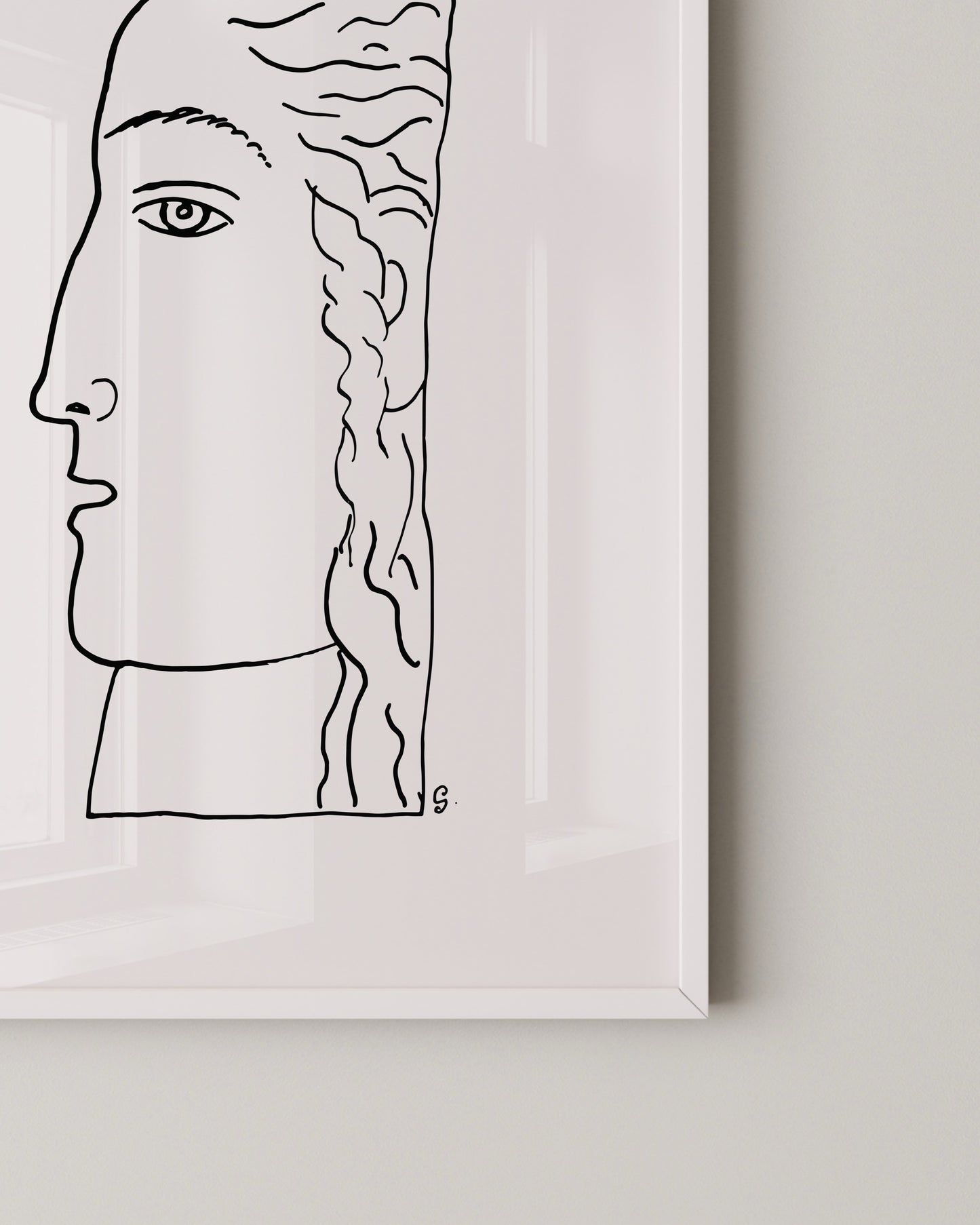 Profile Study Print- Wall Art -Paperhus- Printable wall art - Instant downloads - DIY home decor -Paperhus