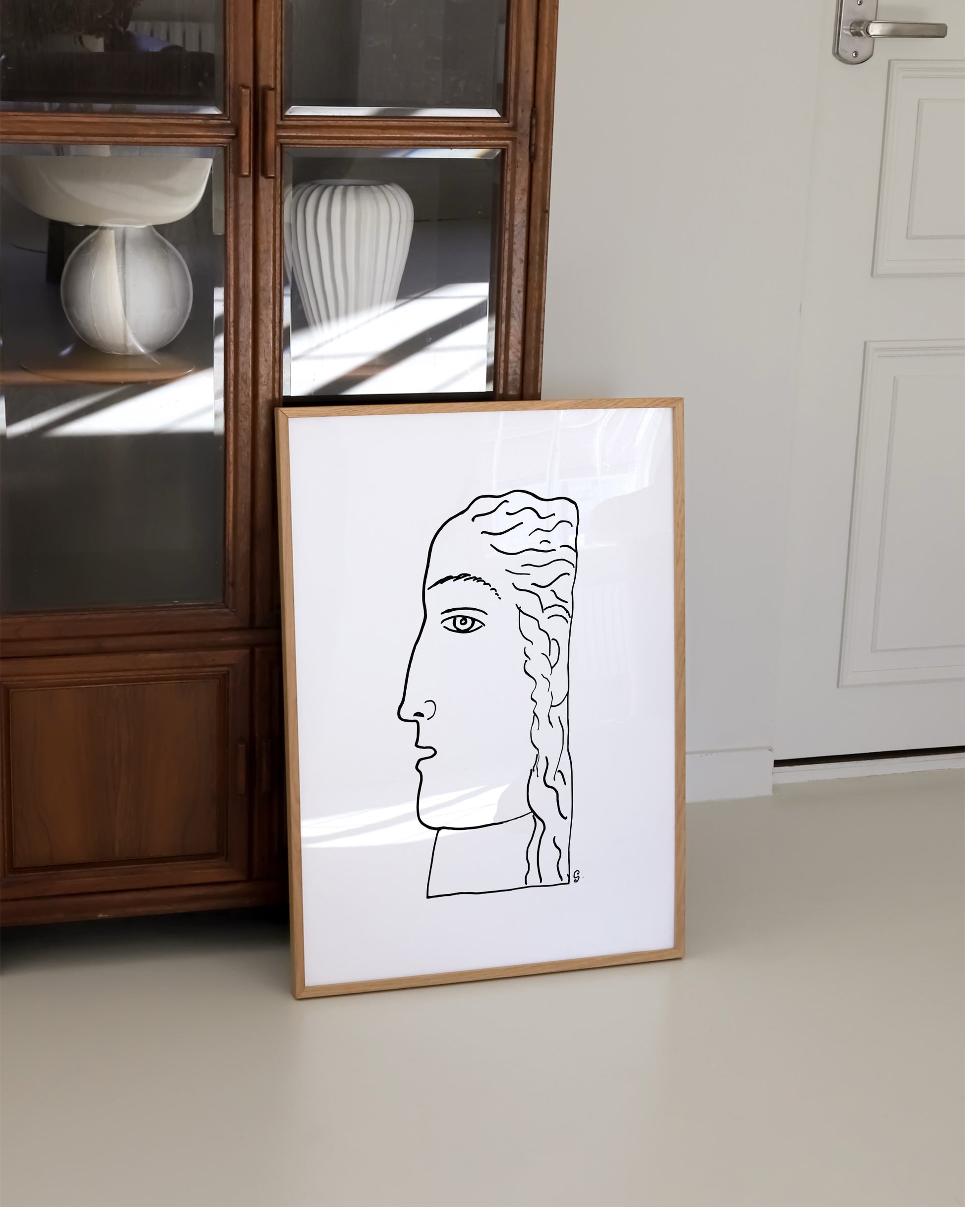 Profile Study Print- Wall Art -Paperhus- Printable wall art - Instant downloads - DIY home decor -Paperhus