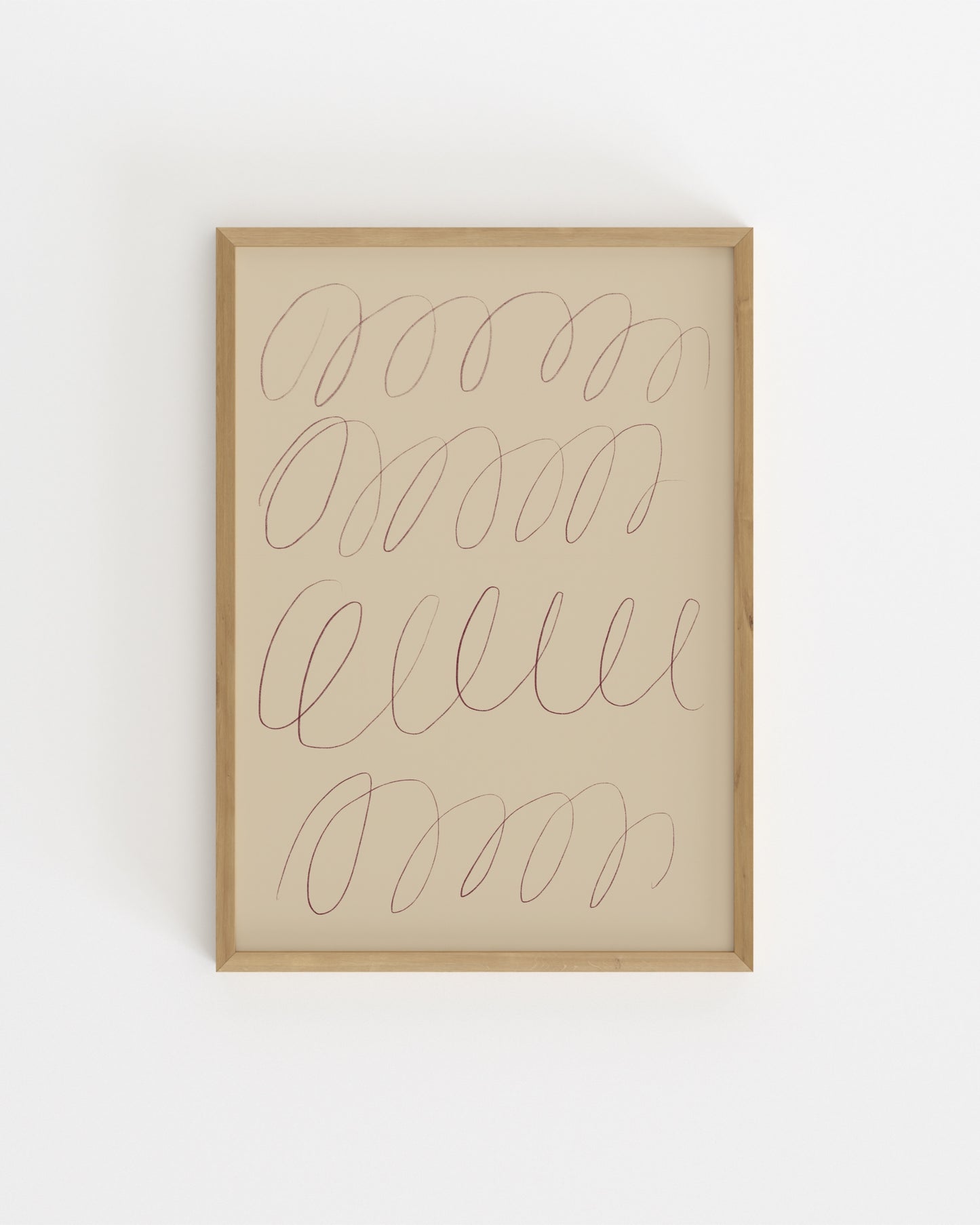 Line & Loop. Flow-printable wall art by Paperhus