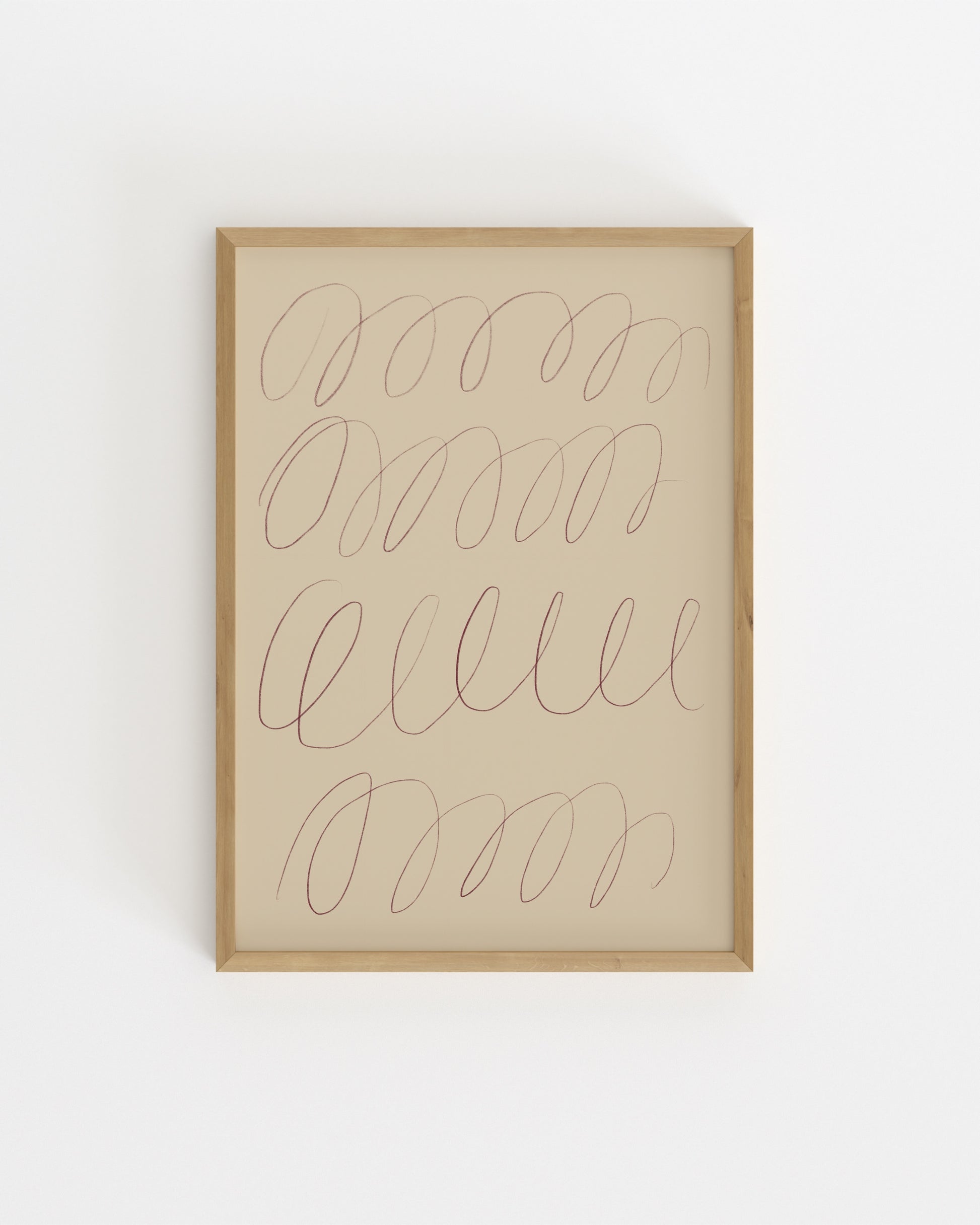 Line & Loop. Flow-printable wall art by Paperhus