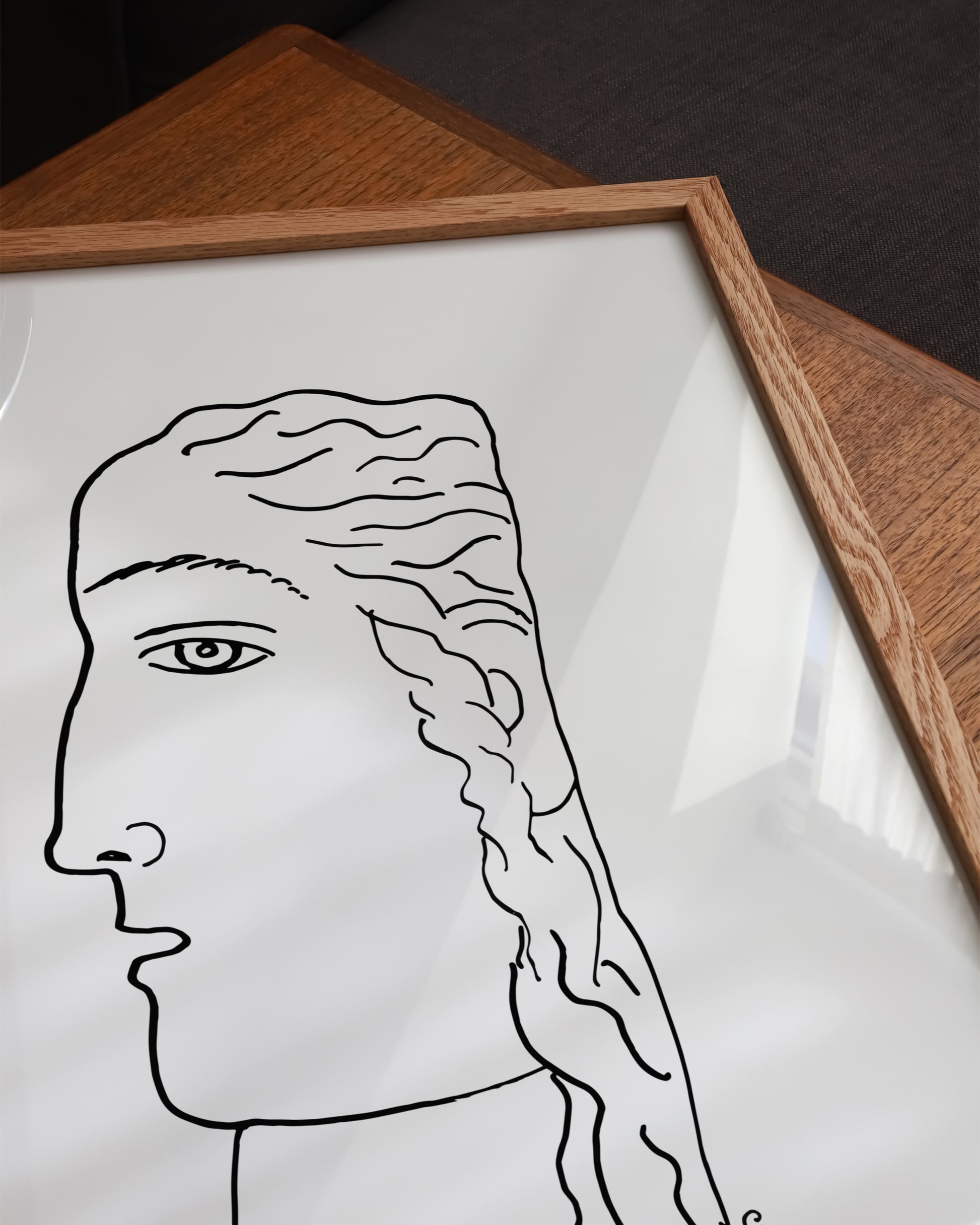 Profile Study Print- Wall Art -Paperhus- Printable wall art - Instant downloads - DIY home decor -Paperhus