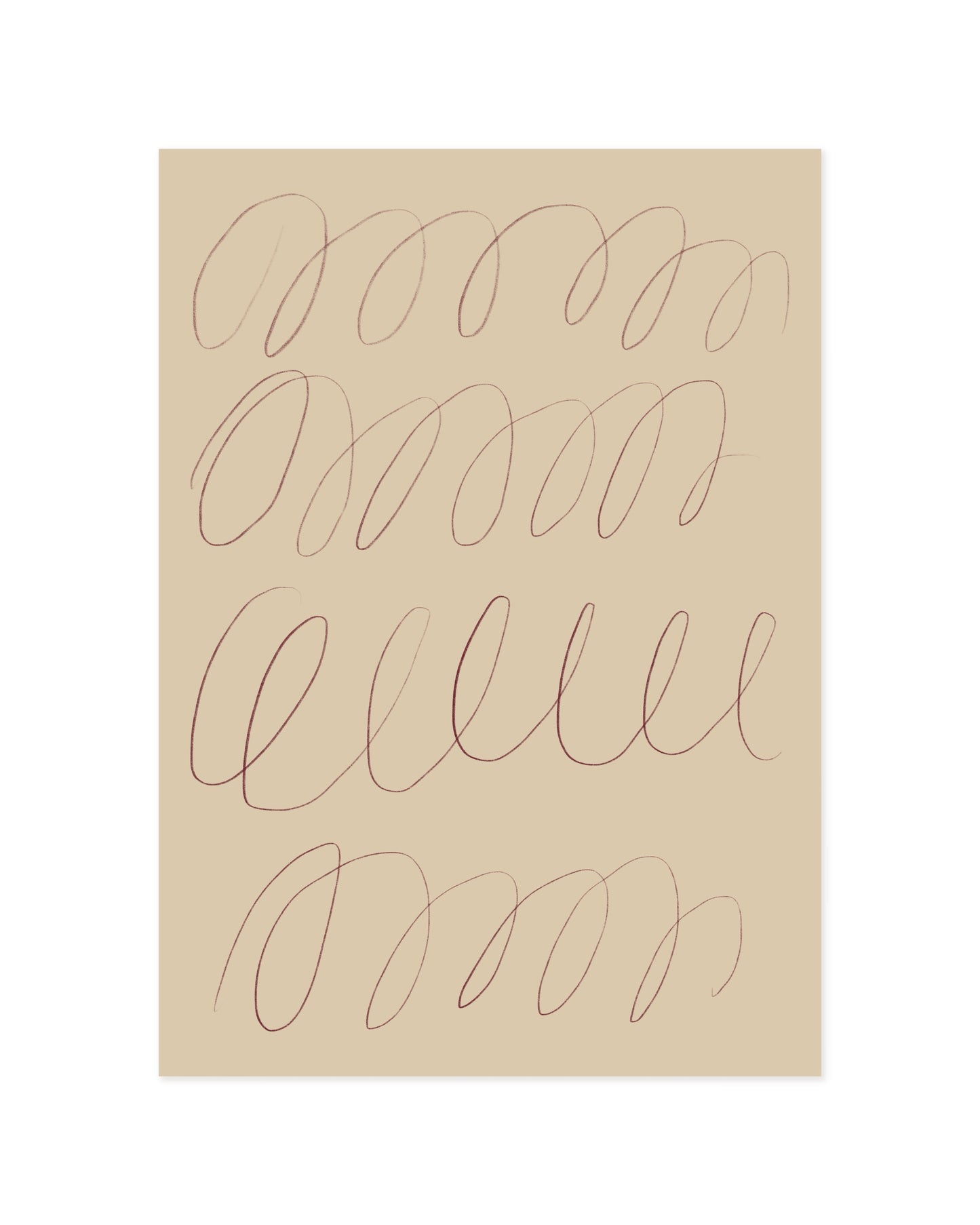 Line & Loop. Flow-printable wall art by Paperhus