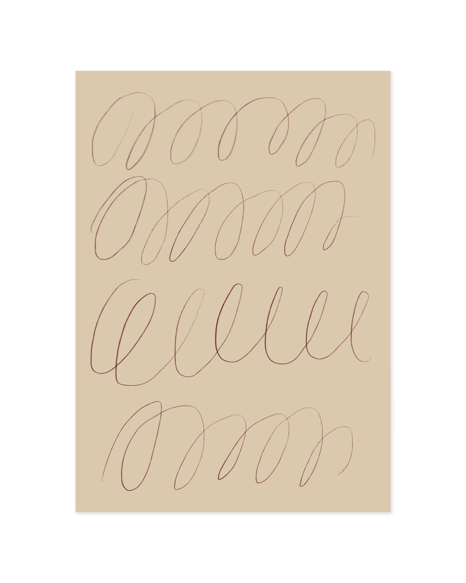 Line & Loop. Flow-printable wall art by Paperhus