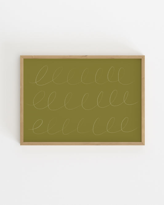 Line & Loop. Flow-printable wall art by Paperhus