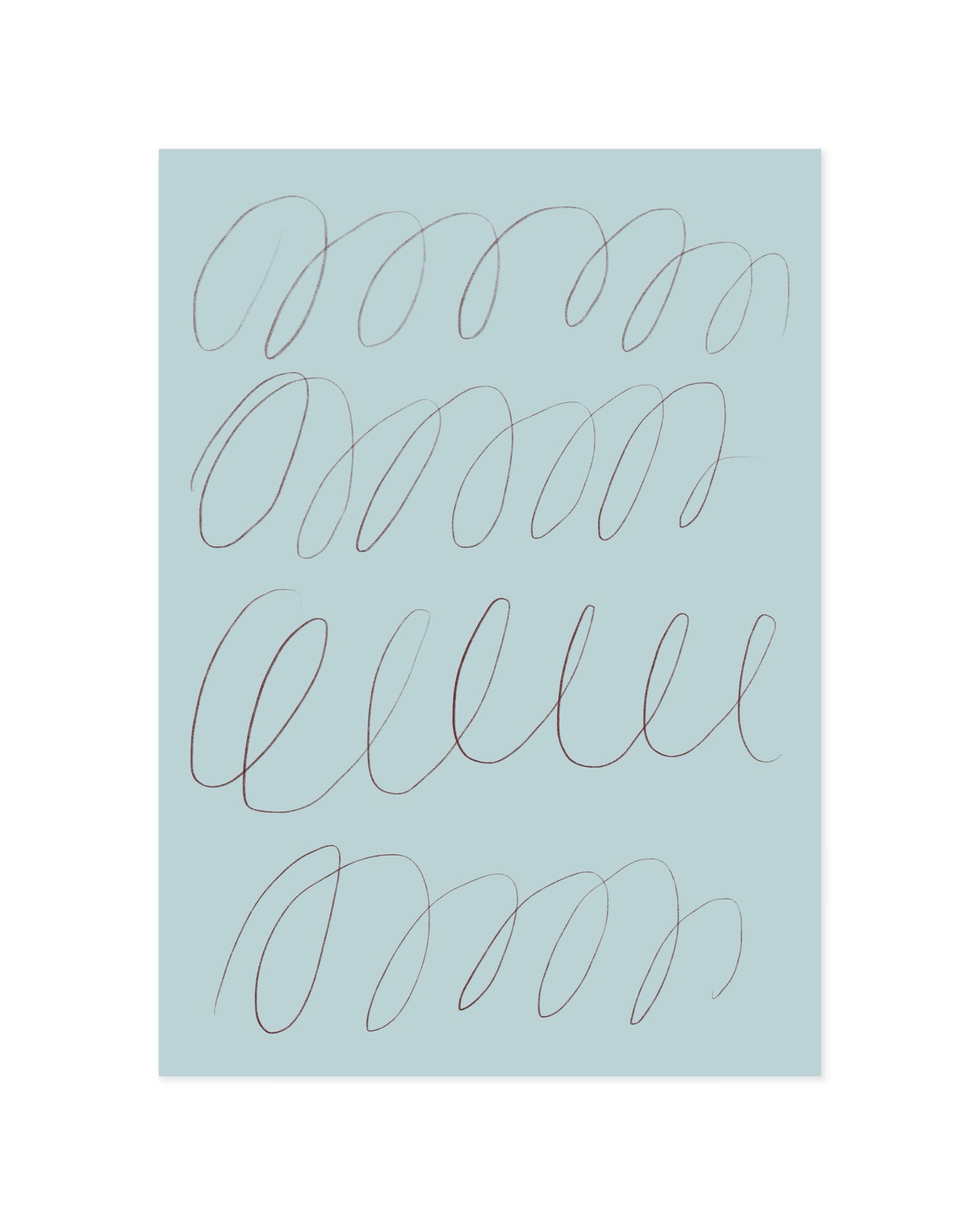 Line & Loop. Flow-printable wall art by Paperhus