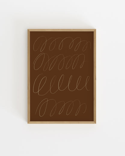 Line & Loop. Flow-printable wall art by Paperhus