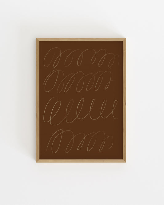 Line & Loop. Flow-printable wall art by Paperhus