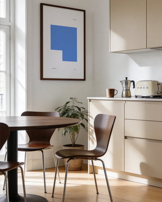 Colour Palette. Cerulean printable wall art by Paperhus