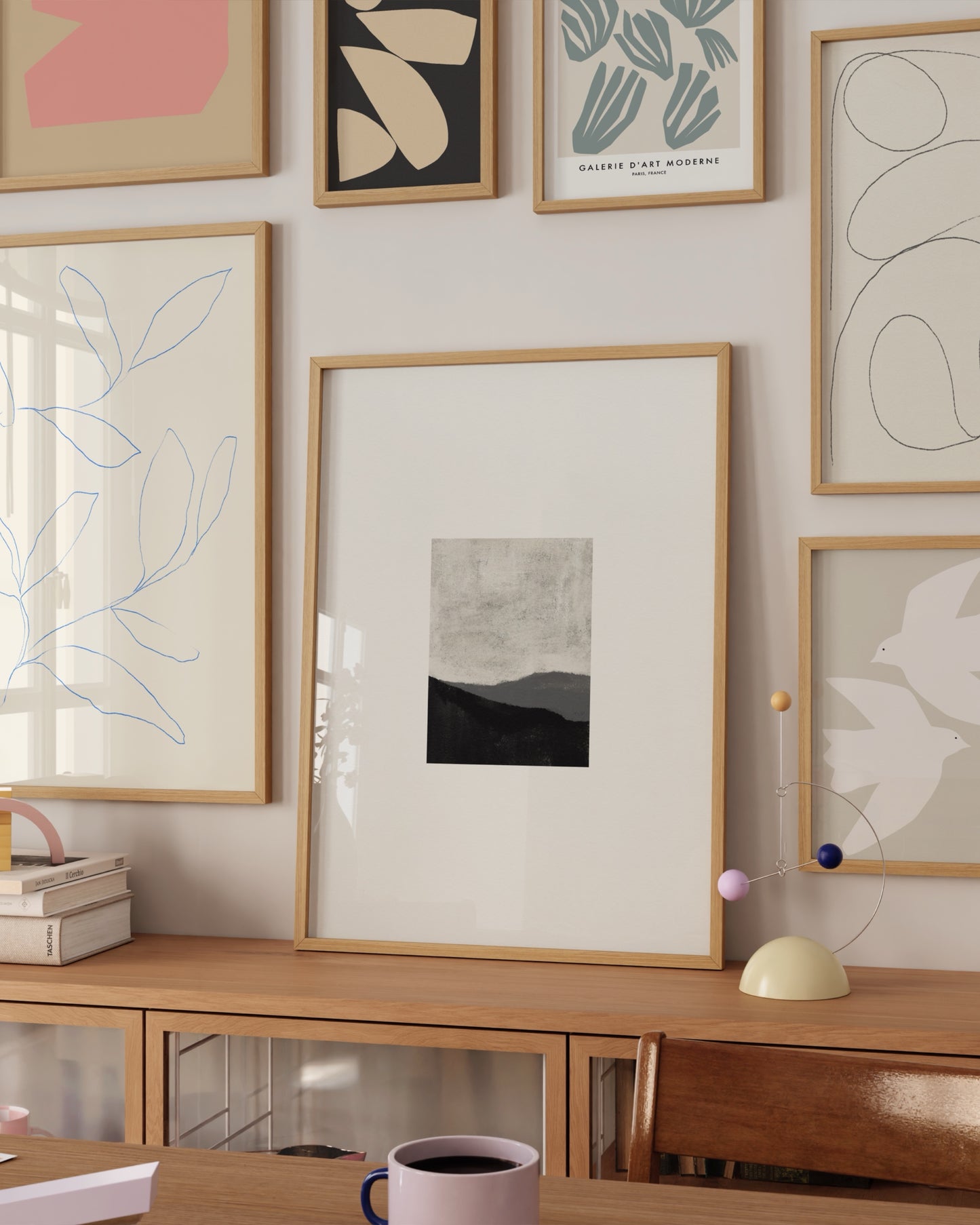 Gallery wall set of 7 | Minimal Wall Art