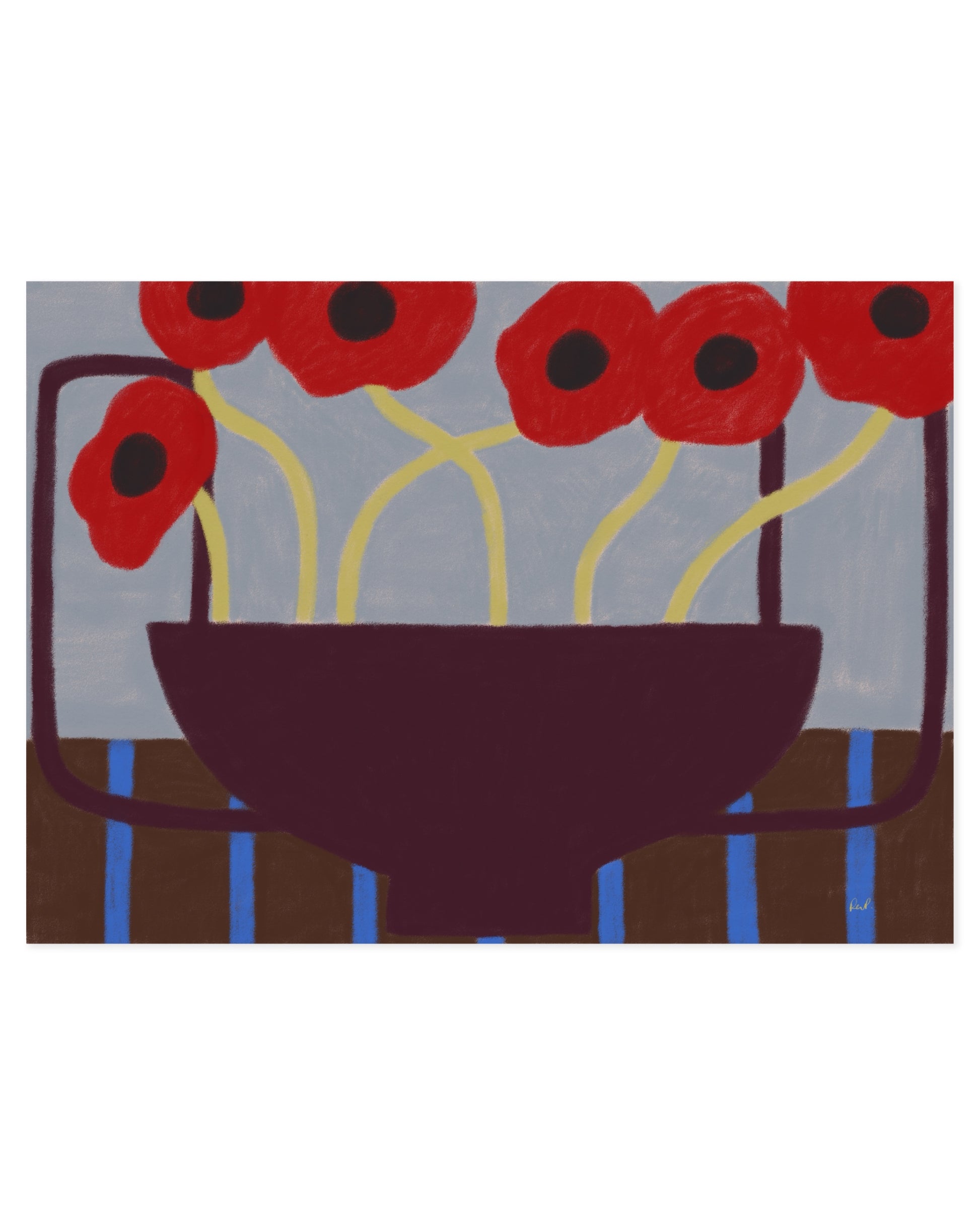 Poppies painting 
