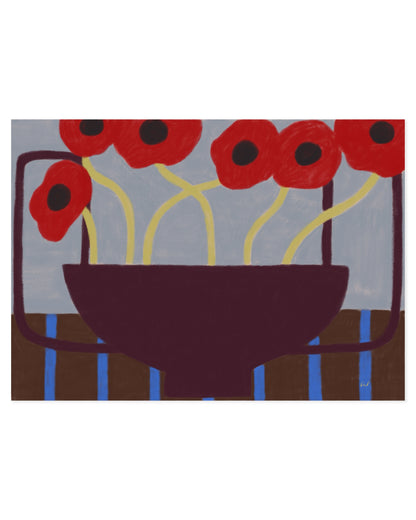 Poppies painting 