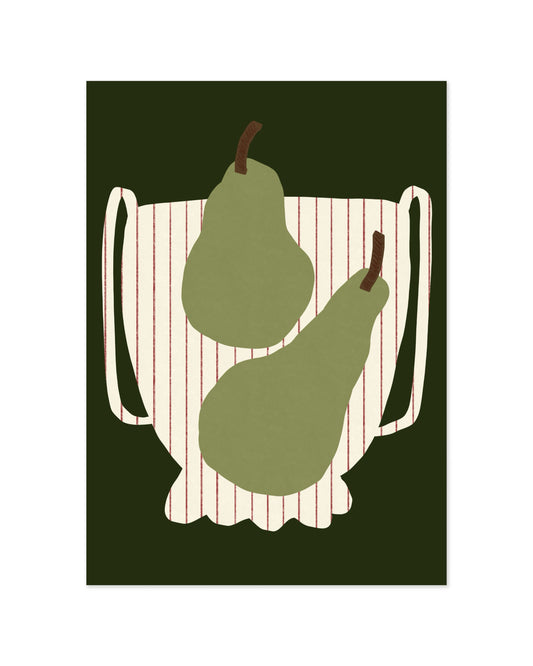 Apple & Pear. Set Of 2-printable wall art by Paperhus