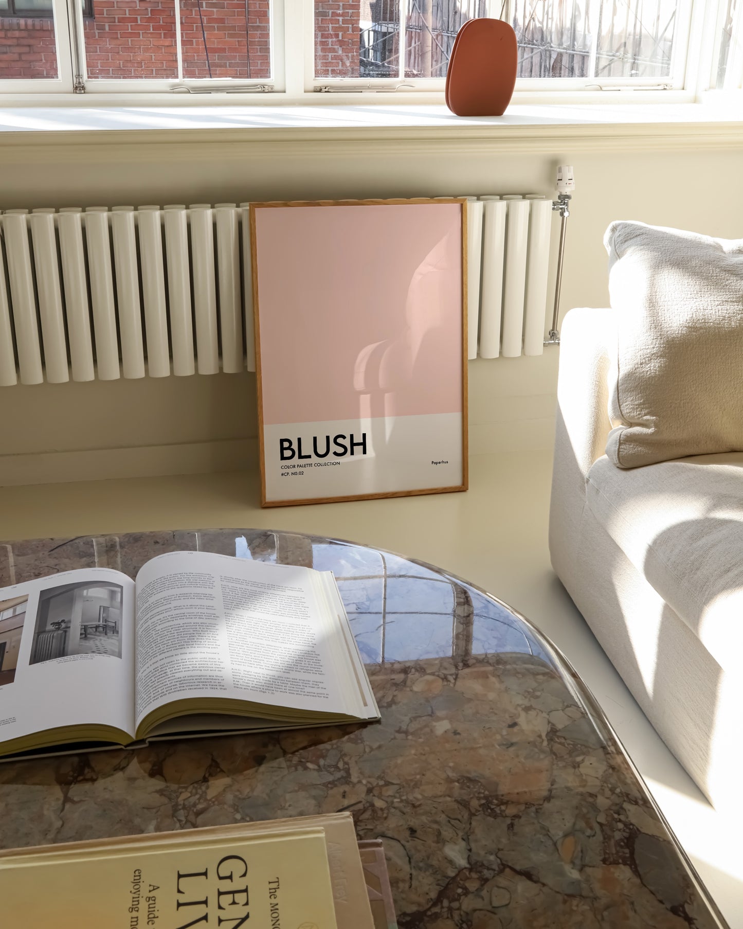 Blush Printable Wall Art | Digital Download printable wall art by Paperhus