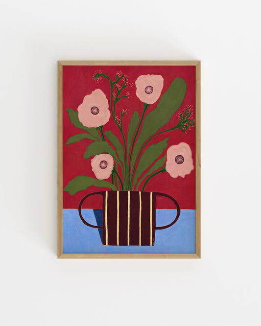 Botanical Vase printable wall art by Paperhus