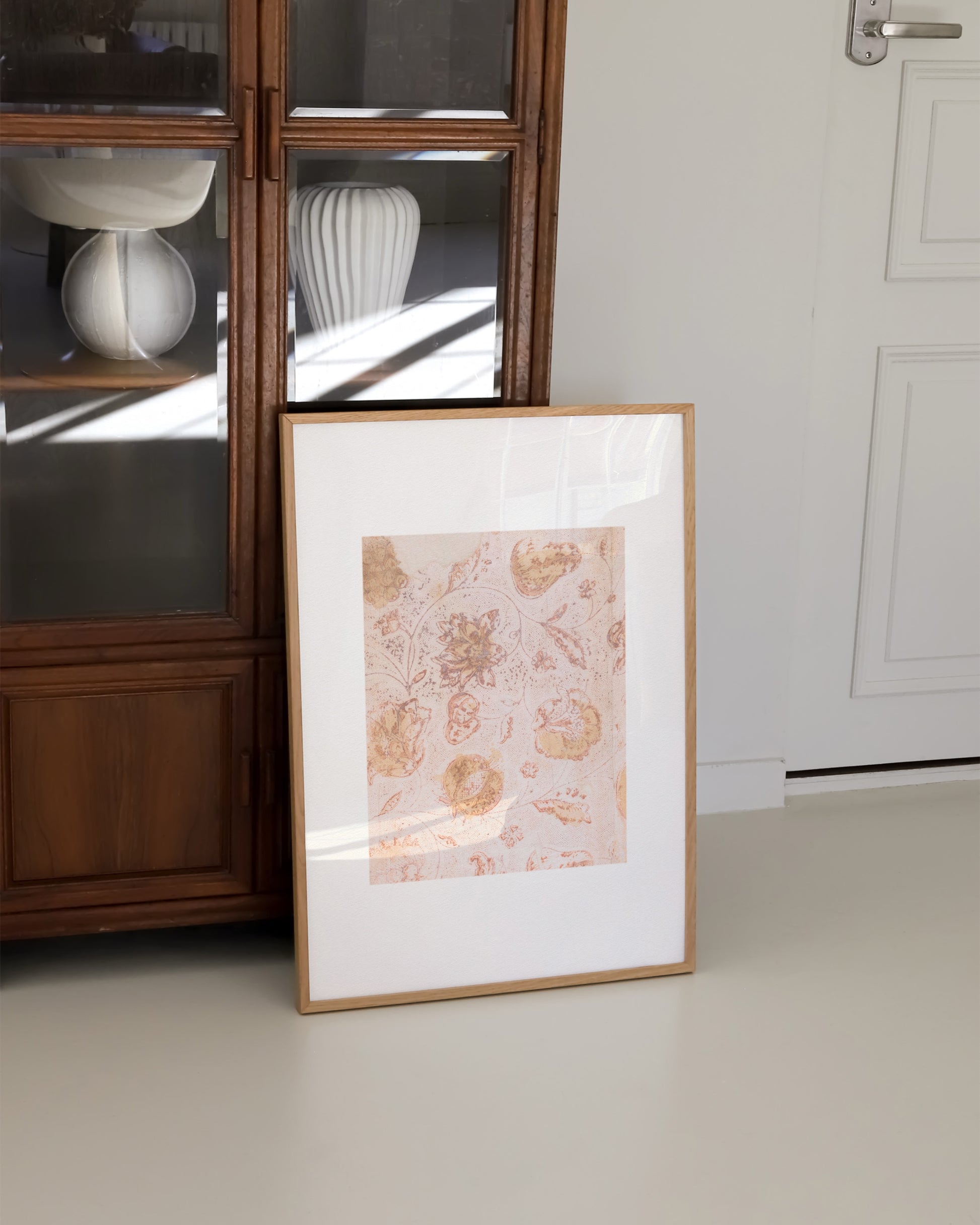 Floral Textile Printable Wall Art | Digital Download printable wall art by Paperhus