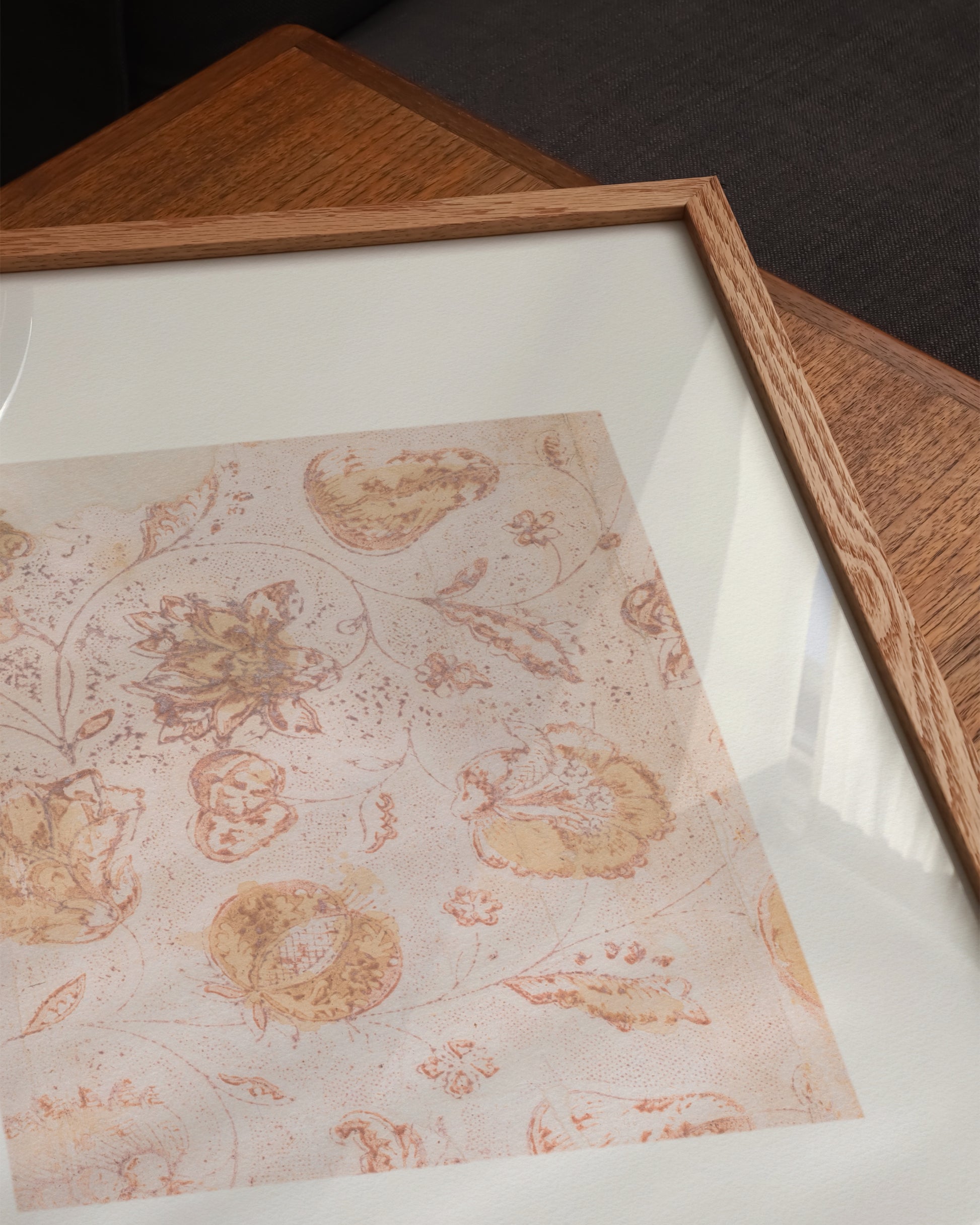 Floral Textile Printable Wall Art | Digital Download printable wall art by Paperhus