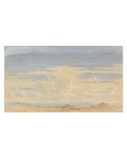 Golden Sky TV Art | Digital Download printable wall art by Paperhus