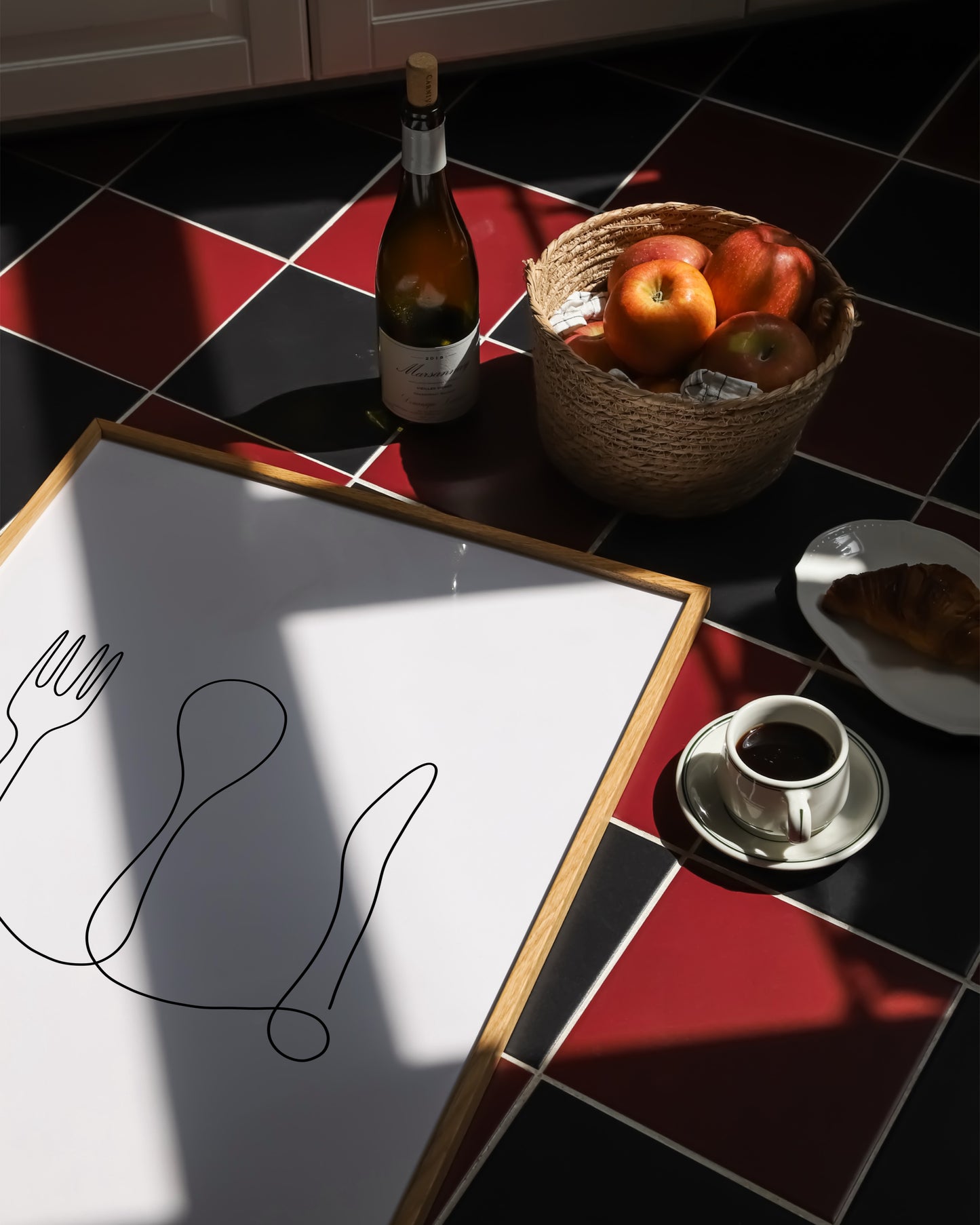 Knife & Fork Printable Wall Art | Digital Download printable wall art by Paperhus