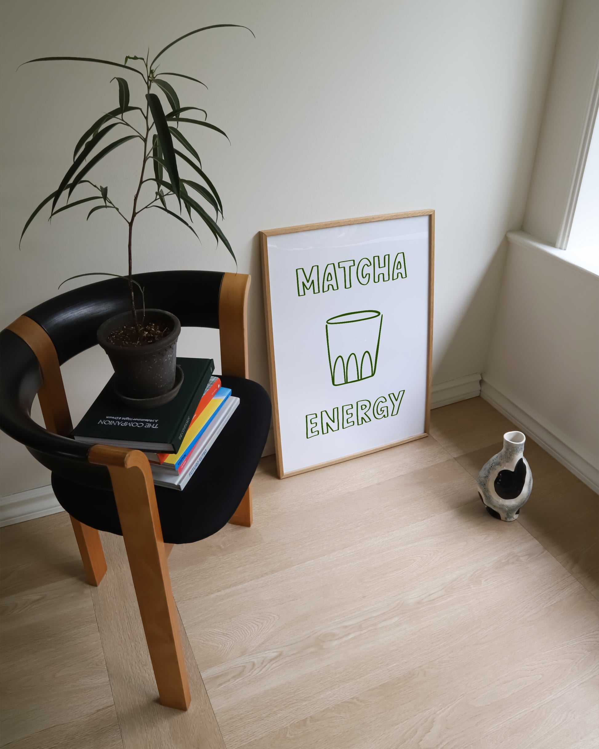 Matcha Illustration Printable Wall Art | Digital Download printable wall art by Paperhus