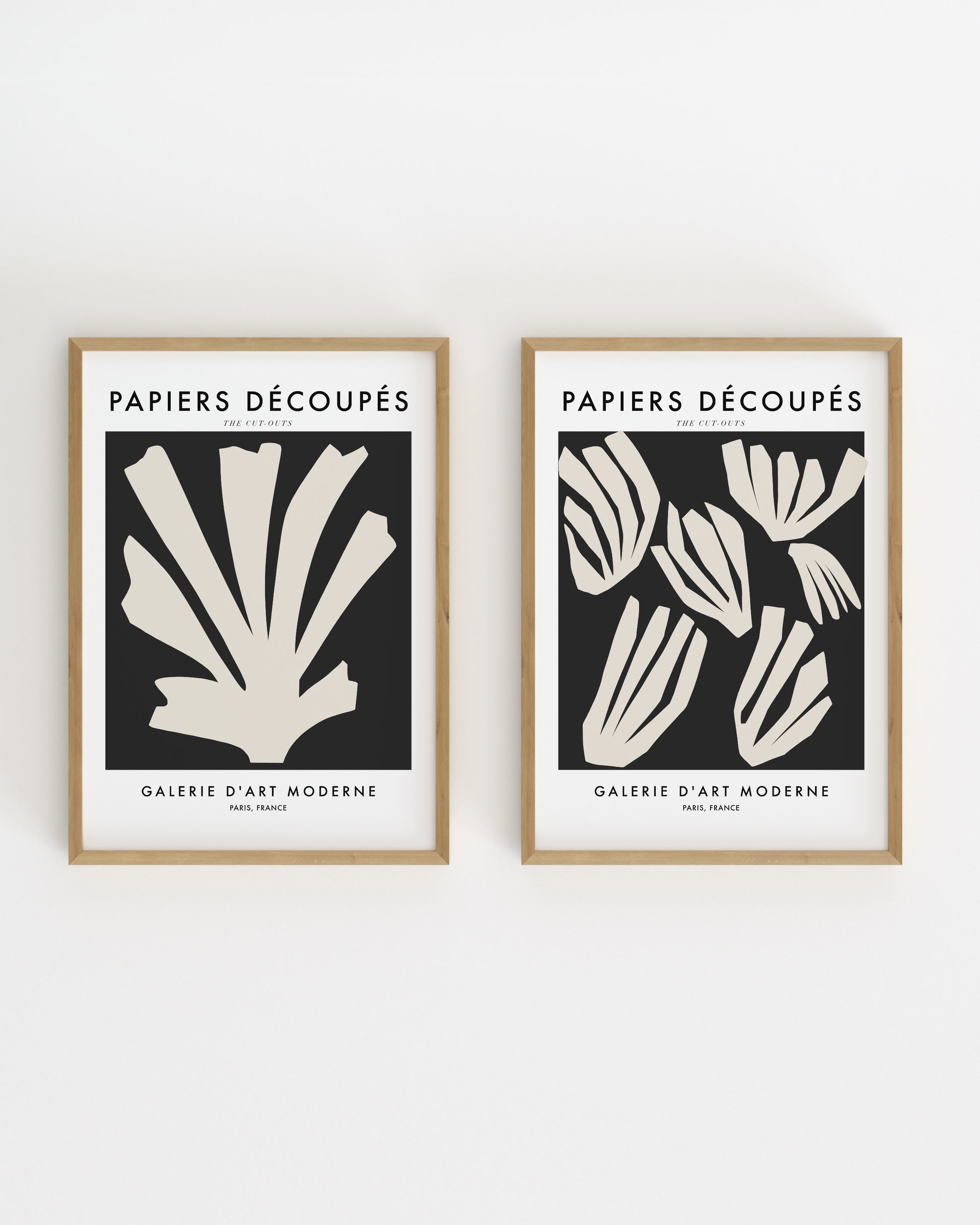 Matisse Cut Out. Set Of 2-printable wall art by Paperhus
