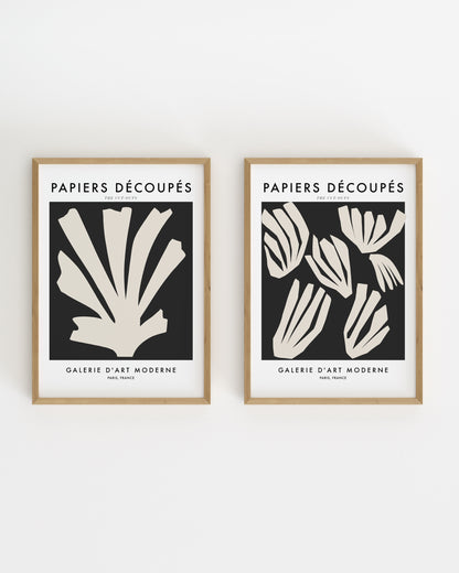 Matisse Cut Out. Set Of 2-printable wall art by Paperhus