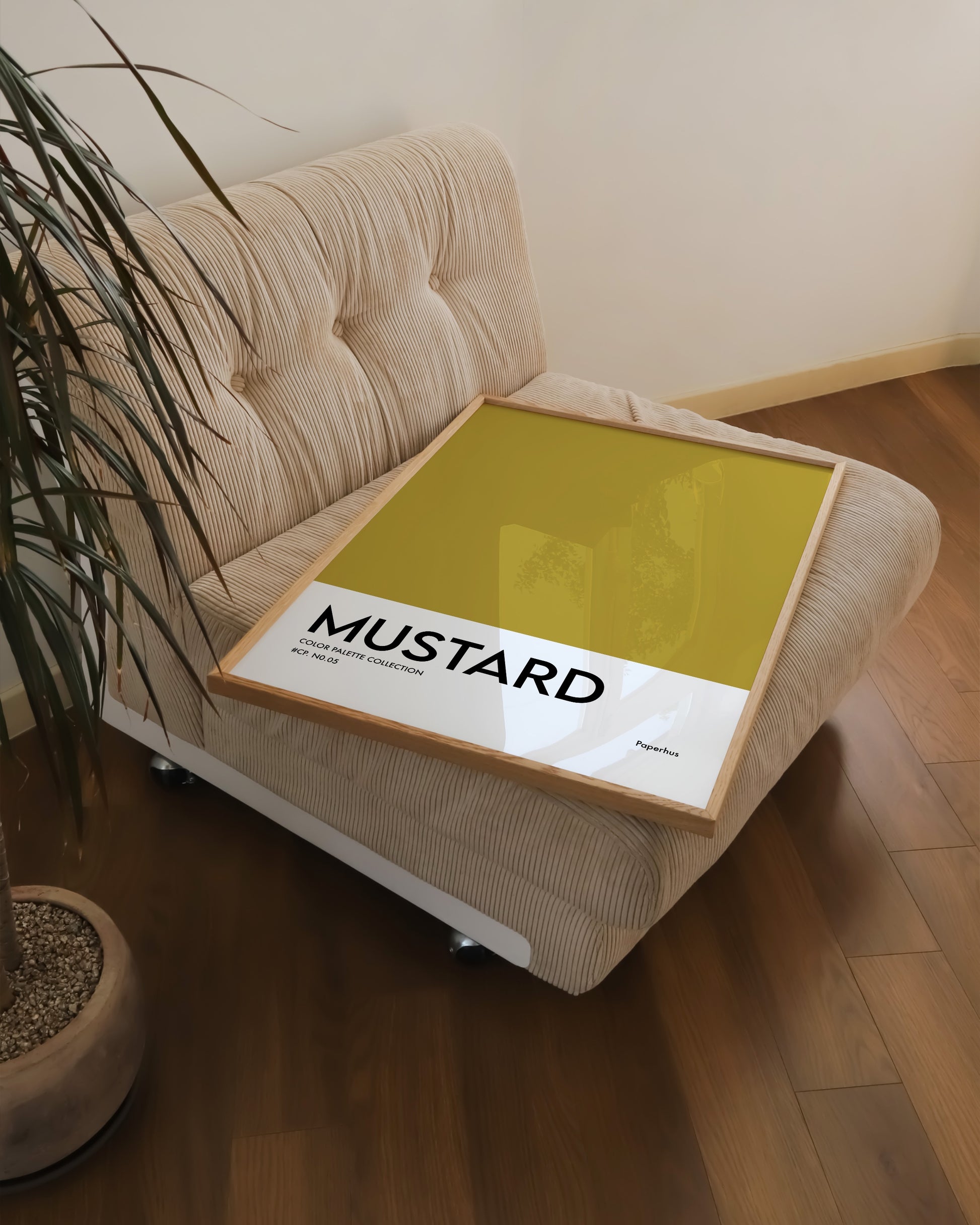 Mustard Printable Wall Art | Digital Download printable wall art by Paperhus
