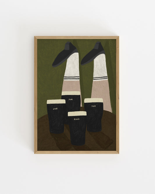 Pint Illustration Printable Wall Art | Digital Download printable wall art by Paperhus