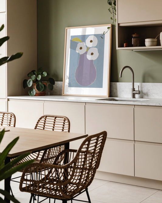 Soft Seasons. White Blooms- Printable Wall Art - Digital Downloads By Paperhus