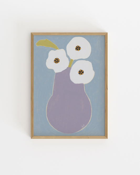 Soft Seasons. White Blooms- Printable Wall Art - Digital Downloads By Paperhus