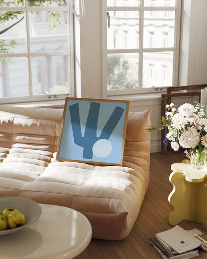 Square Printable Wall Art | Digital Download printable wall art by Paperhus