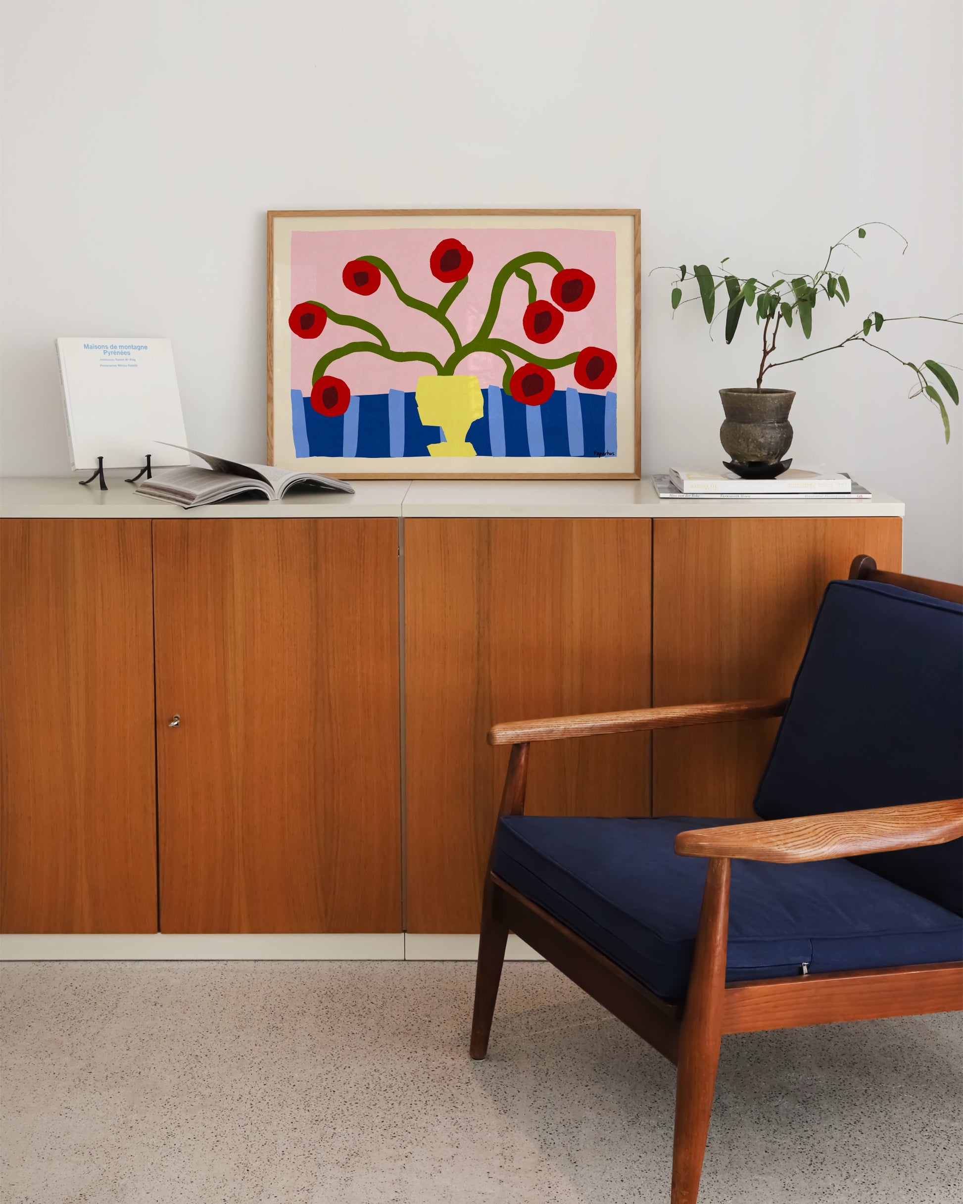 Still Forms. Playful Vase printable wall art by Paperhus