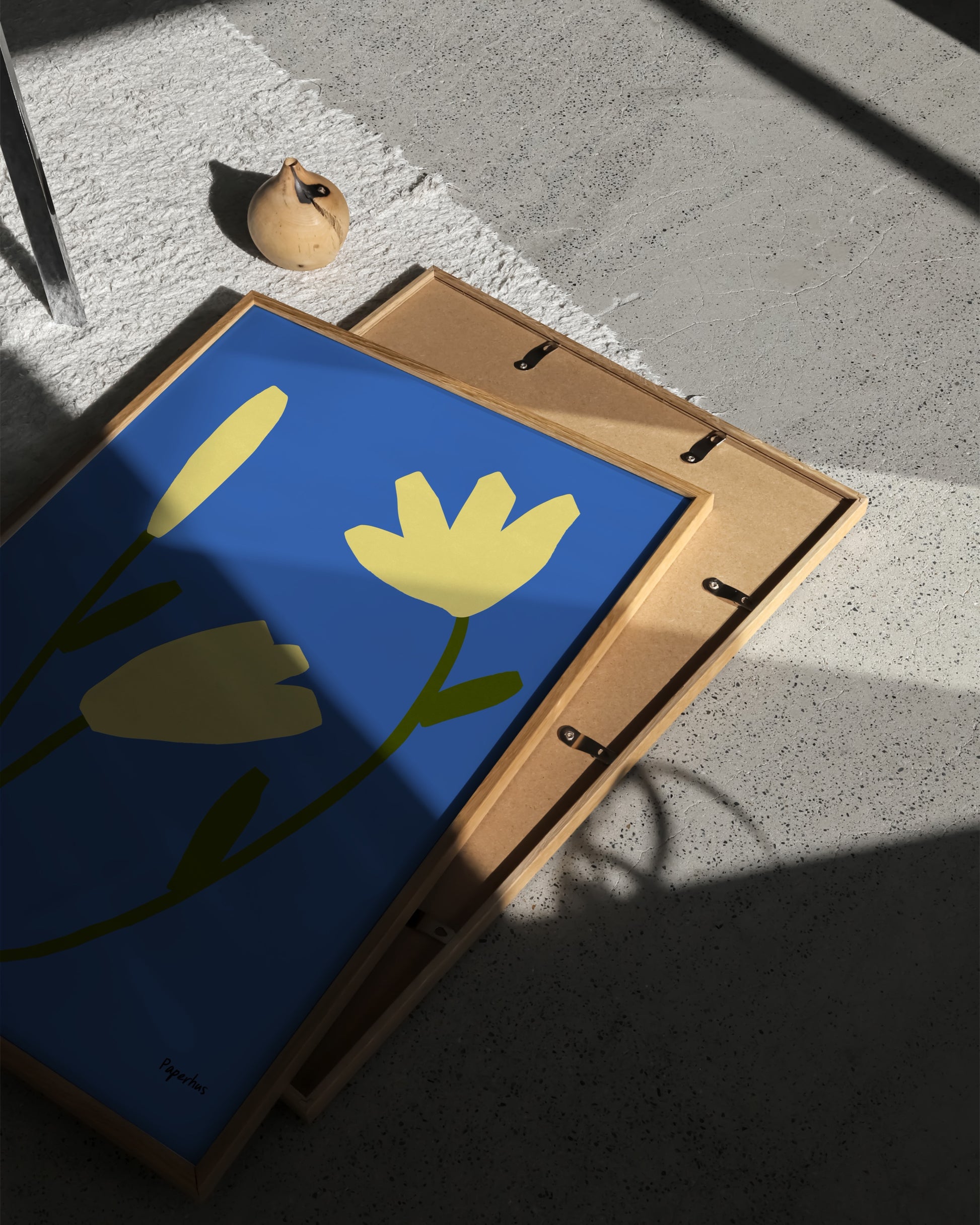 Still Forms. Yellow Flowers printable wall art by Paperhus