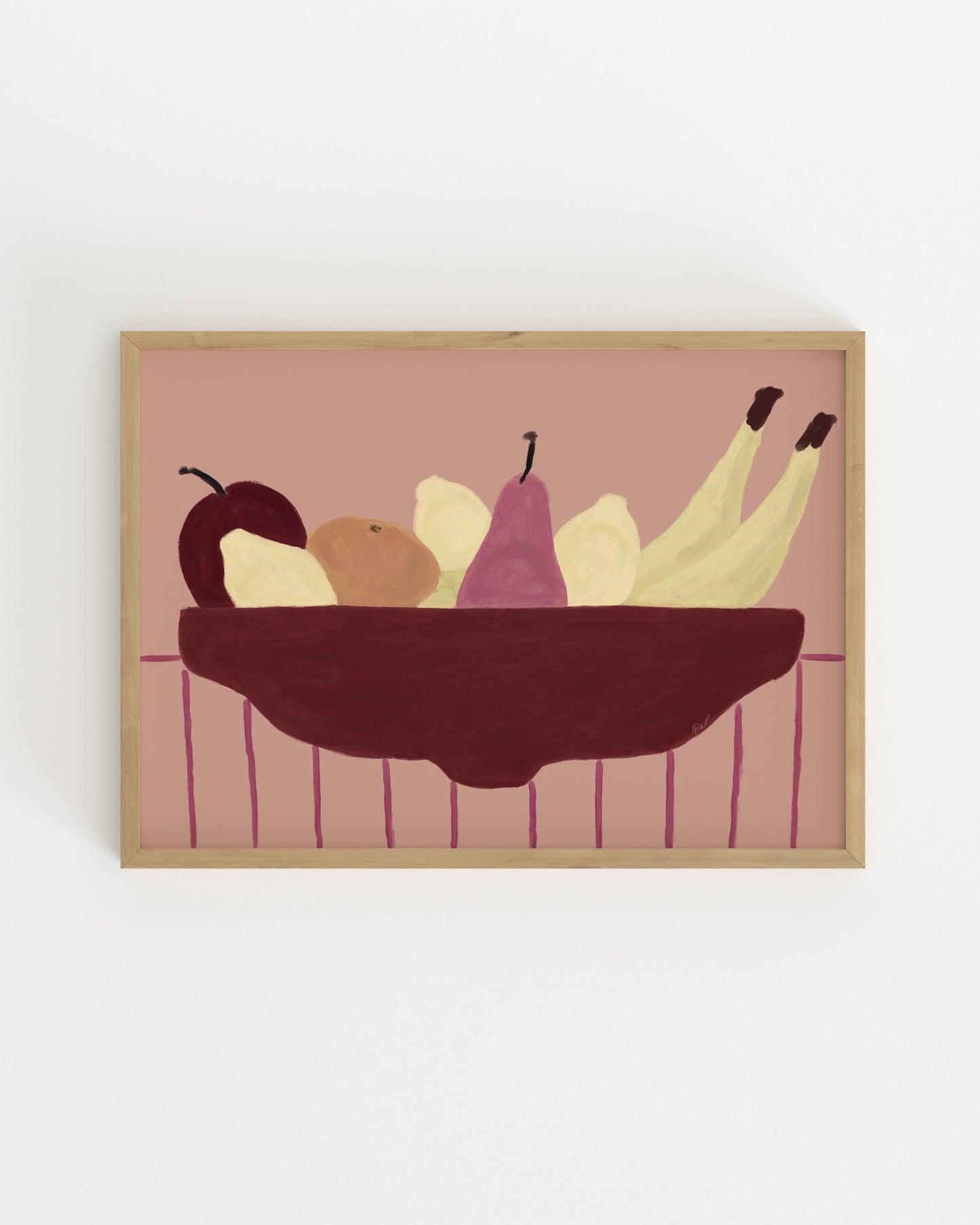 Still Life. Fruit Bowl printable wall art by Paperhus