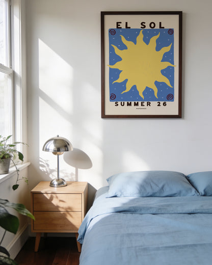 Summer 26. El Sol- Printable Wall Art - Digital Downloads By Paperhus