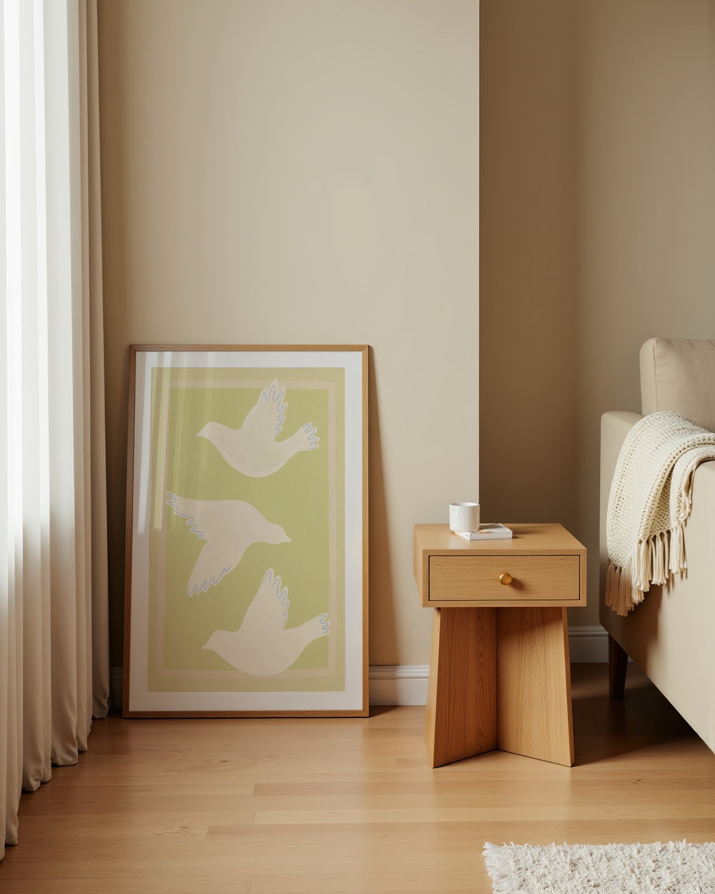 Three Birds Printable Wall Art | Digital Download printable wall art by Paperhus