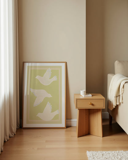Three Birds Printable Wall Art | Digital Download printable wall art by Paperhus