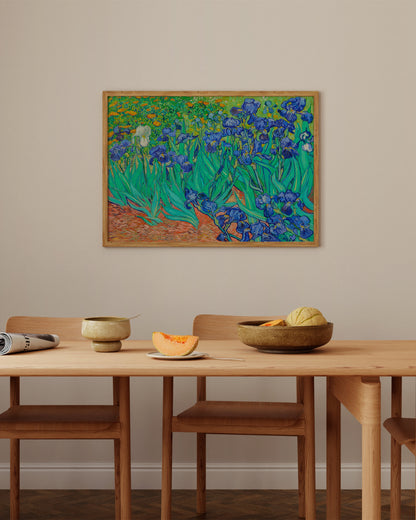Van Gogh. Irises printable wall art by Paperhus