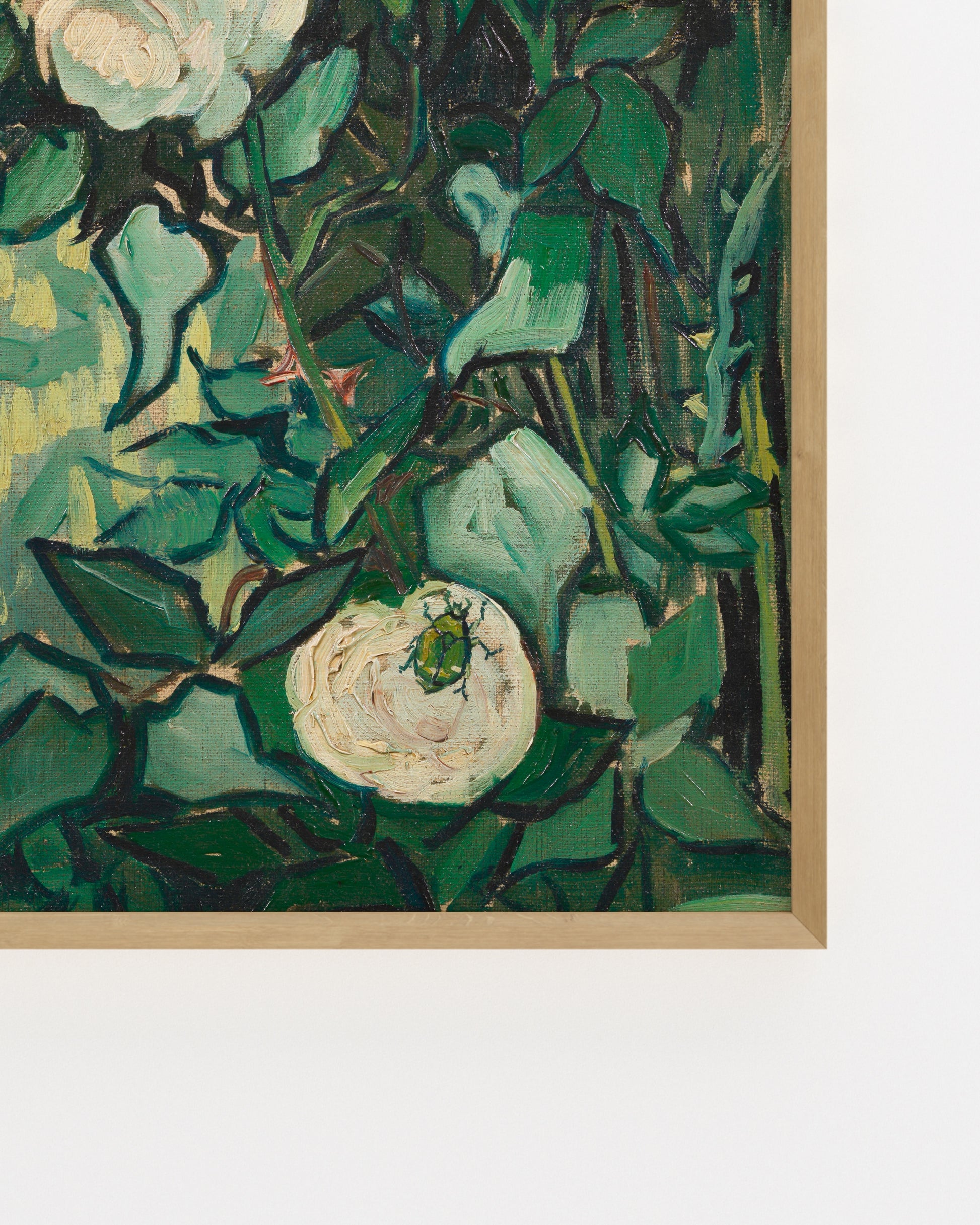Van Gogh. White Roses-printable wall art by Paperhus