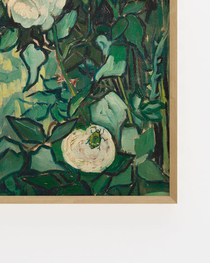 Van Gogh. White Roses-printable wall art by Paperhus